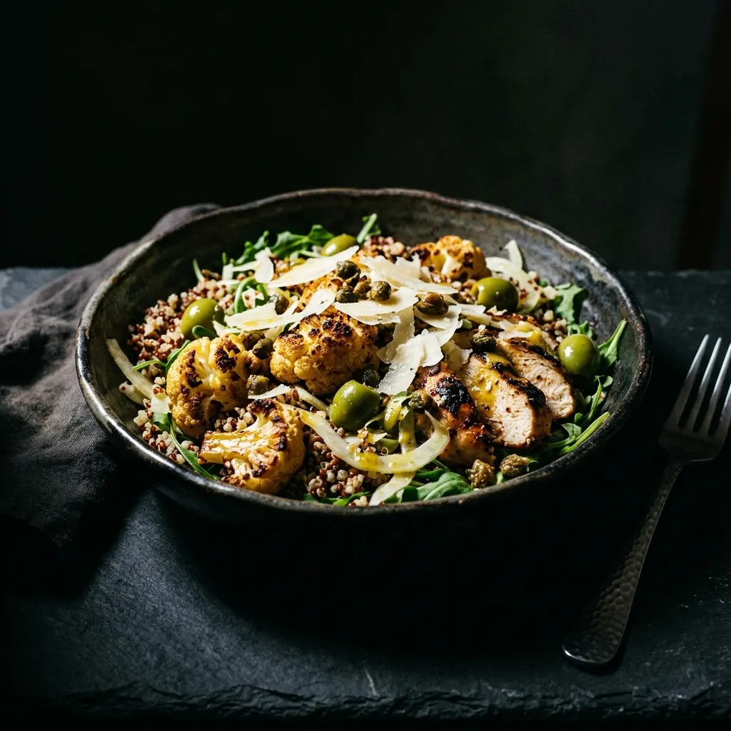 Cauli-fornia Dreamin' salad