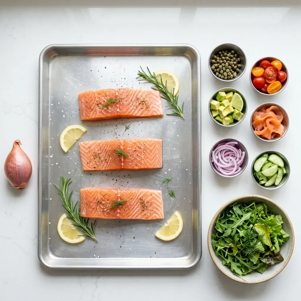 The Salmon Situation salad